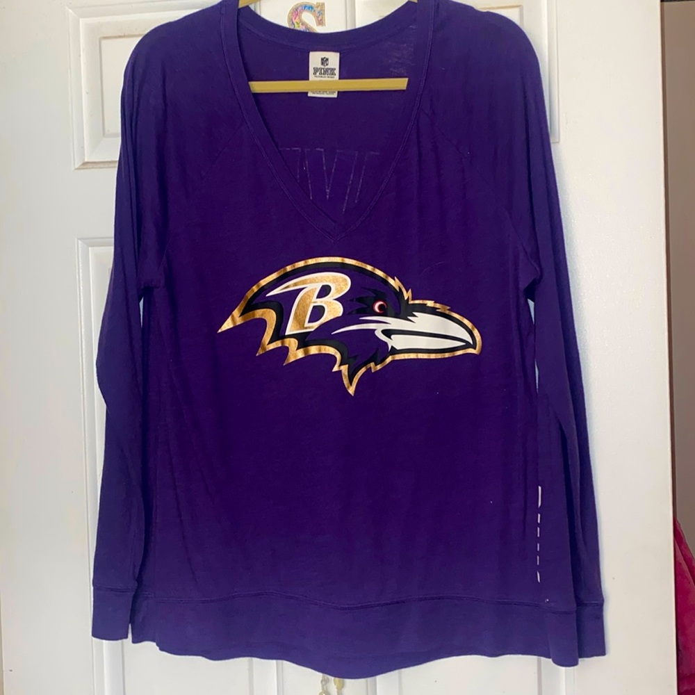 🖤💜🏈 VS PINK ‘RAVENS BABY’ Tee 🏈💜🖤